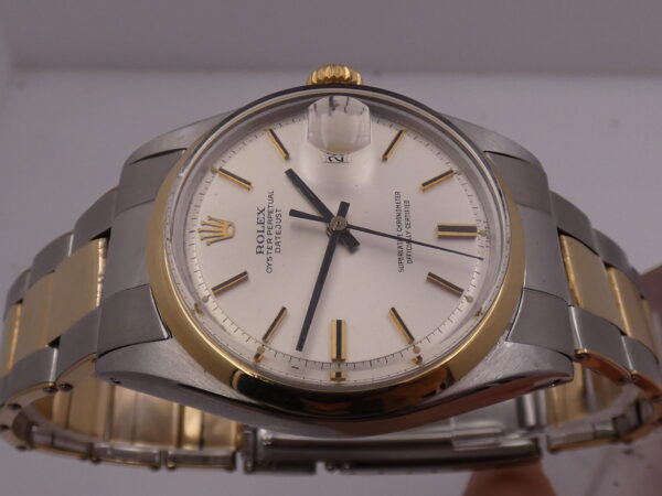 Rolex Datejust 36 1601 Steel & 9Kt Gold ANNO 1972 Rivet Bracelet Automatic Winding