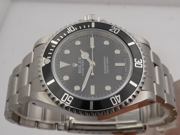 Rolex Submariner (No Date) 14060M BOX&PAPERS Garanzia Italia JUST SERVICED TOP Anno 2005 Acciaio