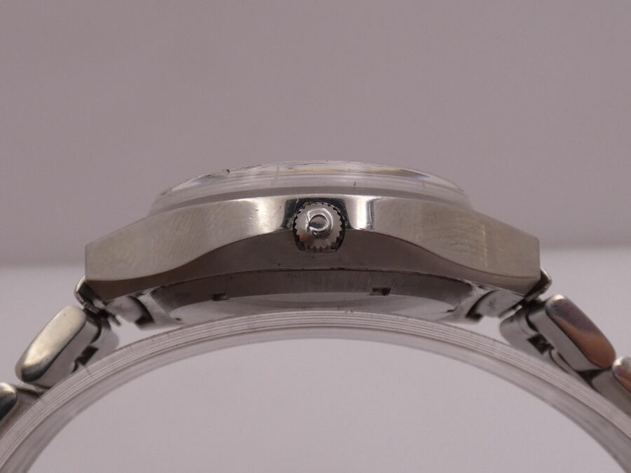 Omega Genève Electronic F300 Hz Diapason Chronometer Day-Date Oversize 40mm Acciaio Anno 1973 - immagine 14