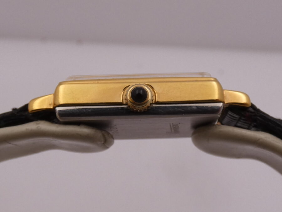 Eberhard & Co. Rectangular Diamond With Papers 18Kt G.F. Manuale Ladies Anni '80 - immagine 15