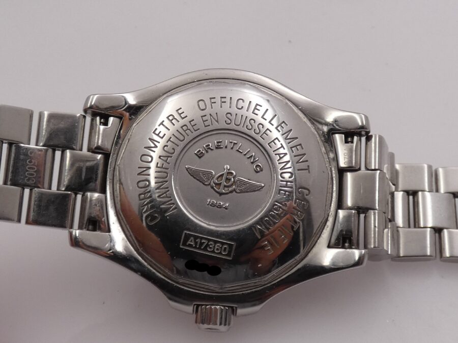 Breitling Superocean Chronometre A17360 Diver 1500m Automatico Acciaio With Bracelet Anni 2000 - immagine 16
