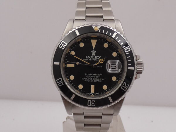 Rolex Submariner Date 16800 Ultra Rare FULL SET Matte Dial TOP CONDITION ANNO 1982 Automatico