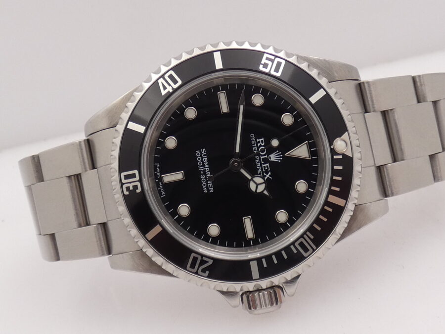 Rolex Submariner (No Date) 14060M BOX&PAPERS Garanzia Italia JUST SERVICED TOP Anno 2005 Acciaio - immagine 5
