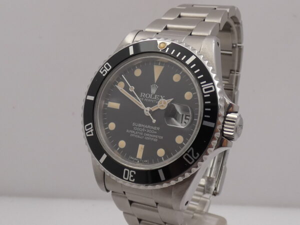 Rolex Submariner Date 16800 Ultra Rare FULL SET Matte Dial TOP CONDITION ANNO 1982 Automatico