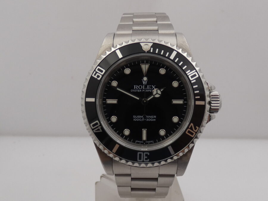 Rolex Submariner (No Date) 14060M BOX&PAPERS Garanzia Italia JUST SERVICED TOP Anno 2005 Acciaio - immagine 6