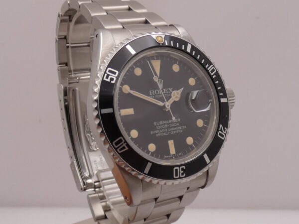 Rolex Submariner Date 16800 Ultra Rare FULL SET Matte Dial TOP CONDITION ANNO 1982 Automatico