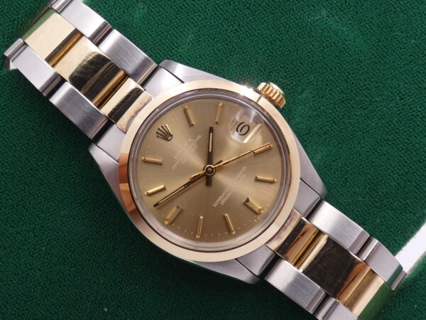 Rolex Datejust 31 Mid-Size 6827 N.O.S. Acciaio&Oro 18Kt BOX&PAPERS ITALIA Anno 1978 Automatico