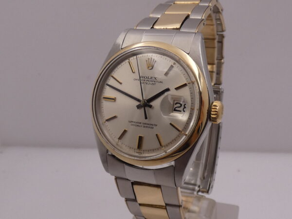 Rolex Datejust 36 1601 Steel & 9Kt Gold ANNO 1972 Rivet Bracelet Automatic Winding