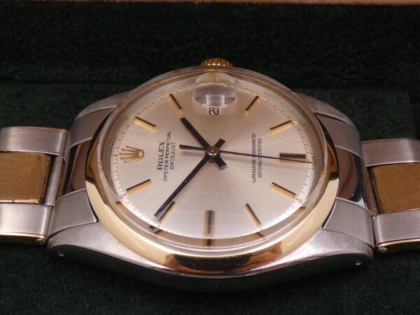Rolex Datejust 36 1601 Steel & 9Kt Gold ANNO 1972 Rivet Bracelet Automatic Winding
