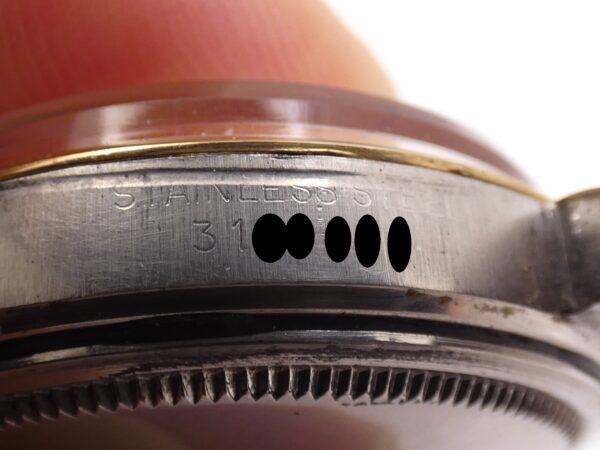 Rolex Datejust 36 1601 Steel & 9Kt Gold ANNO 1972 Rivet Bracelet Automatic Winding