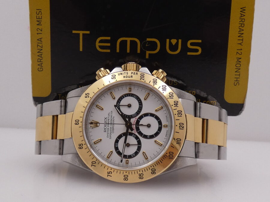 Rolex Daytona Zenith 16523 4 Liner 6 Inverted Bezel 200 NEVER POLISHED L Series Anno 1989 TOP CONDITION - immagine 2