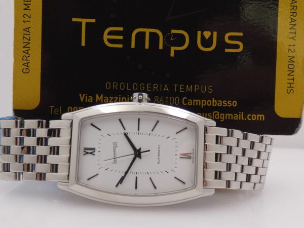 Eberhard & Co. Hyperbole NEW BOX&PAPERS Automatico Acciaio With Bracelet Mai Indossato Ref. 41011 Anno 2010