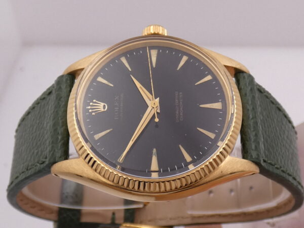 Rolex Oyster Perpetual 34 GILT DIAL Anno 1956 Oro 18 Kt Automatico Ref 6567