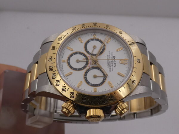 Rolex Daytona Zenith 16523 4 Liner 6 Inverted Bezel 200 NEVER POLISHED L Series Anno 1989 TOP CONDITION