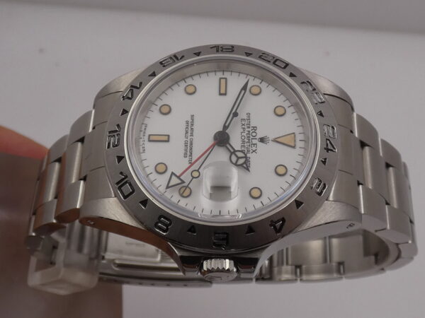 Rolex Explorer II 16550 "CHICCHI DI MAIS" Anno 1985 Acciaio Automatico Wonderful
