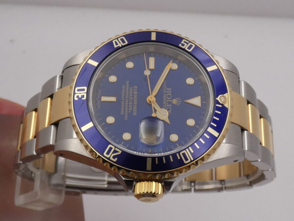 Rolex Submariner Date 16613 SEL Acciaio&Oro 18 Kt Anno 2003 With BOX Automatico