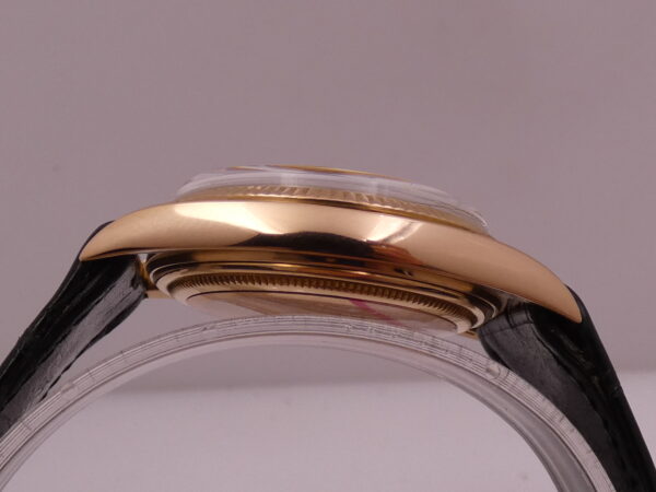 Rare Rolex Datejust 36mm 1601 Oro Rosa 18 Kt ANNO 1963 Original Dial Leaf Hands Automatico