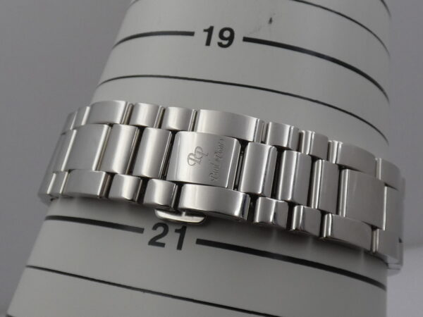 Paul Picot Elegant 43mm Automatic 9253 Acciaio LIKE NEW With BOX Roman Dial With Bracelet