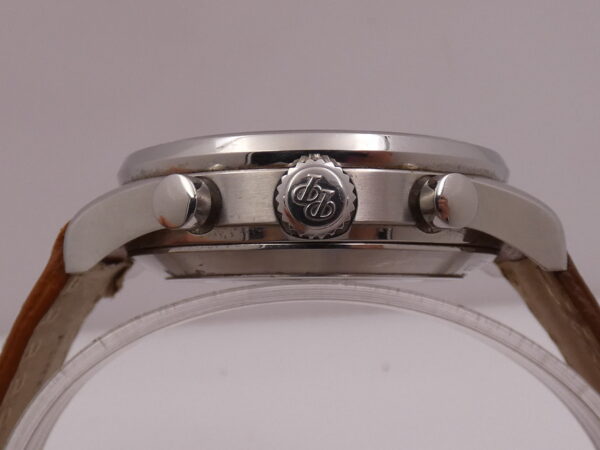 Paul Picot Gentleman 42 Chronograph With Box Automatico Acciaio Anni '2000