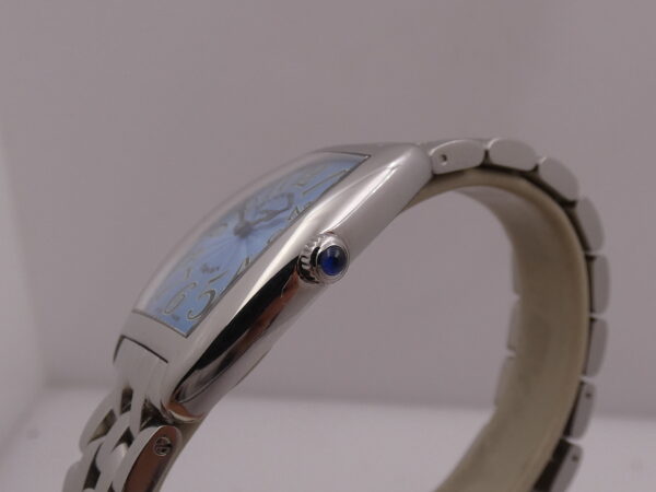 Franck Muller Cintrée Curvex 1752 QZ Ladies LIKE NEW Acciaio Anni '2000