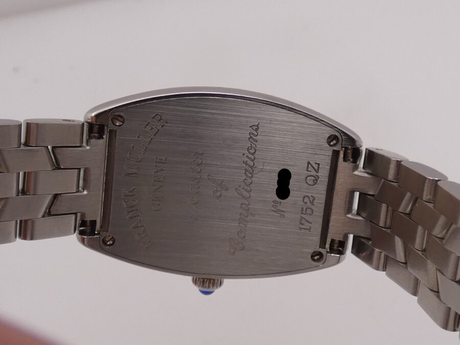 Franck Muller Cintrée Curvex 1752 QZ Ladies LIKE NEW Acciaio Anni '2000 - immagine 16