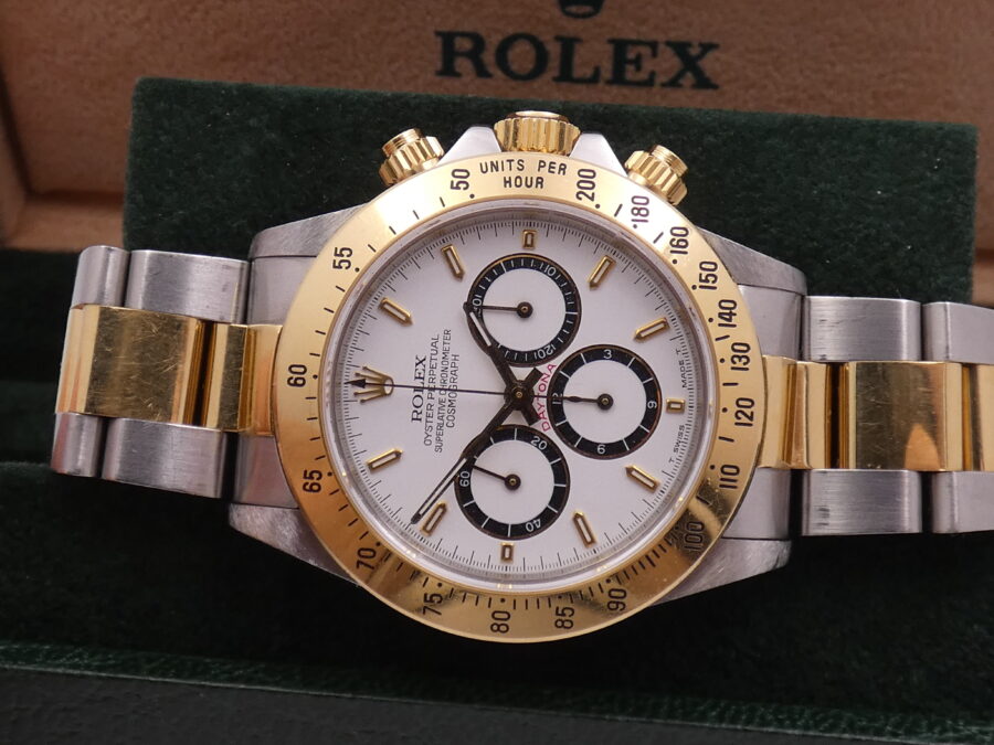 Rolex Daytona Zenith 16523 4 Liner 6 Inverted Bezel 200 NEVER POLISHED L Series Anno 1989 TOP CONDITION - immagine 3