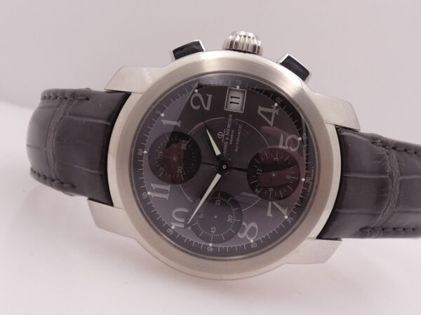 Baume & Mercier Capeland Chronograph NEW BOX PAPERS & STICKERS Automatico Acciaio Never Worn Anni '2000