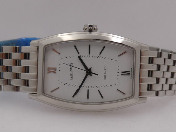 Eberhard & Co. Hyperbole NEW BOX&PAPERS Automatico Acciaio With Bracelet Mai Indossato Ref. 41011 Anno 2010