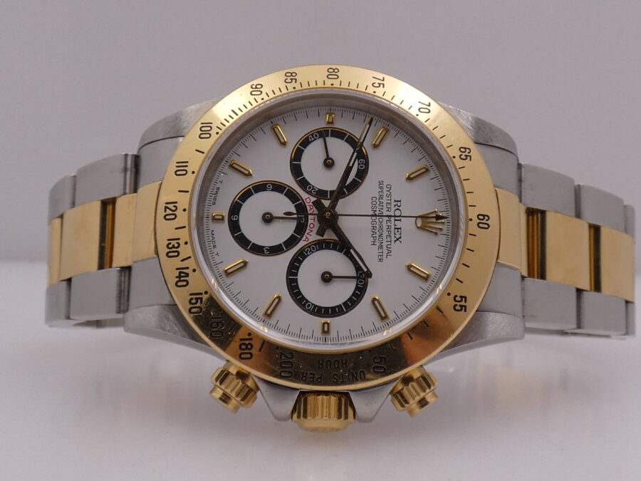Rolex Daytona Zenith 16523 4 Liner 6 Inverted Bezel 200 NEVER POLISHED L Series Anno 1989 TOP CONDITION - immagine 5