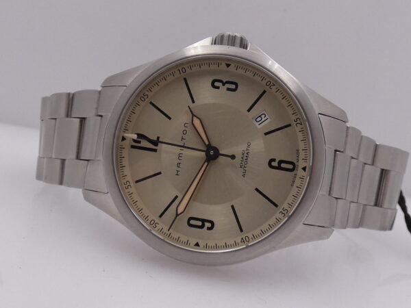 Hamilton Khaki Aviation NEW Box & Papers Automatico Acciaio With Bracelet Anni '2000