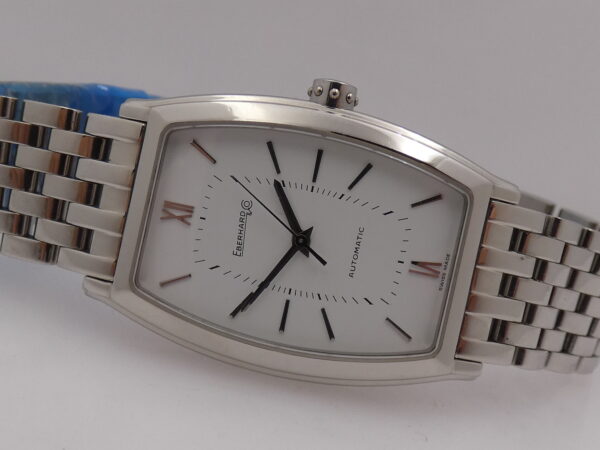 Eberhard & Co. Hyperbole NEW BOX&PAPERS Automatico Acciaio With Bracelet Mai Indossato Ref. 41011 Anno 2010