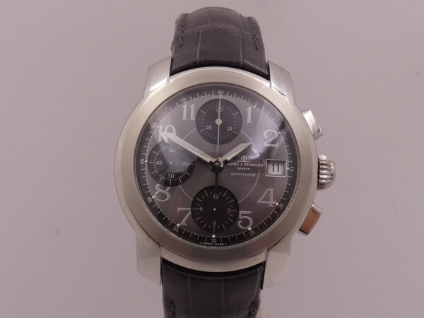 Baume & Mercier Capeland Chronograph NEW BOX PAPERS & STICKERS Automatico Acciaio Never Worn Anni '2000