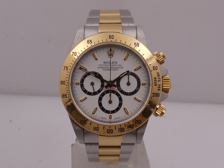 Rolex Daytona Zenith 16523 4 Liner 6 Inverted Bezel 200 NEVER POLISHED L Series Anno 1989 TOP CONDITION - immagine 7