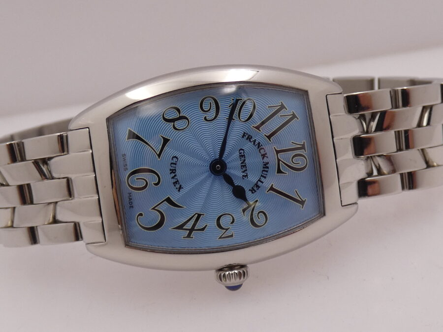 Franck Muller Cintrée Curvex 1752 QZ Ladies LIKE NEW Acciaio Anni '2000 - immagine 7