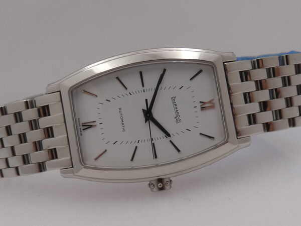 Eberhard & Co. Hyperbole NEW BOX&PAPERS Automatico Acciaio With Bracelet Mai Indossato Ref. 41011 Anno 2010