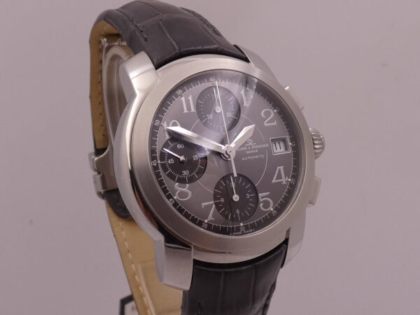 Baume & Mercier Capeland Chronograph NEW BOX PAPERS & STICKERS Automatico Acciaio Never Worn Anni '2000
