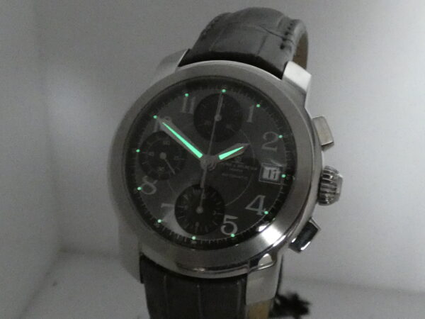 Baume & Mercier Capeland Chronograph NEW BOX PAPERS & STICKERS Automatico Acciaio Never Worn Anni '2000