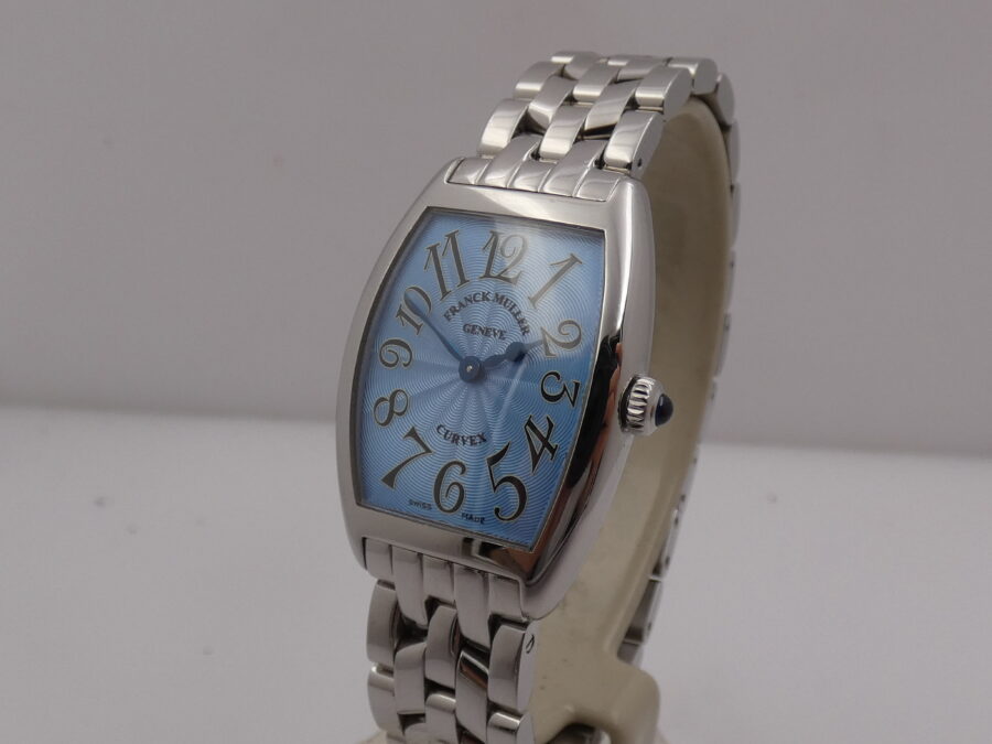 Franck Muller Cintrée Curvex 1752 QZ Ladies LIKE NEW Acciaio Anni '2000 - immagine 9
