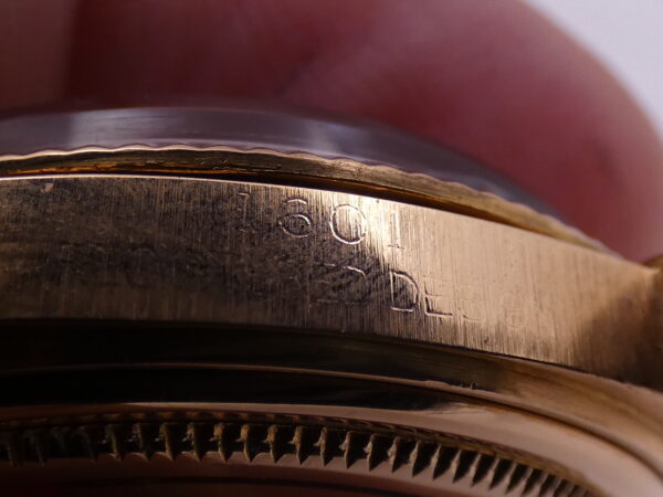 Rare Rolex Datejust 36mm 1601 Oro Rosa 18 Kt ANNO 1963 Original Dial Leaf Hands Automatico