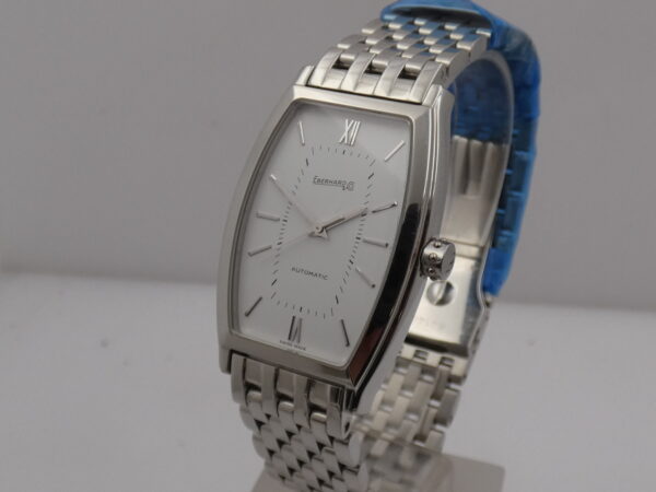 Eberhard & Co. Hyperbole NEW BOX&PAPERS Automatico Acciaio With Bracelet Mai Indossato Ref. 41011 Anno 2010