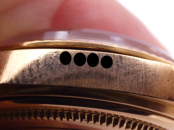 Rare Rolex Datejust 36mm 1601 Oro Rosa 18 Kt ANNO 1963 Original Dial Leaf Hands Automatico