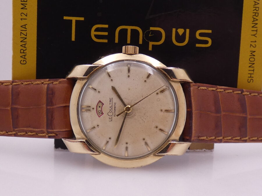 LeCoultre Powermatic Power Reserve Cal 481 Bumper YEARS '50 10Kt Gold Filled Vintage Watch - immagine 2