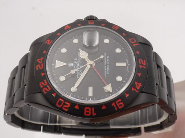 Rolex Explorer II 16570 Black Venom ANNO 1989 Automatico With BOX Braccialato