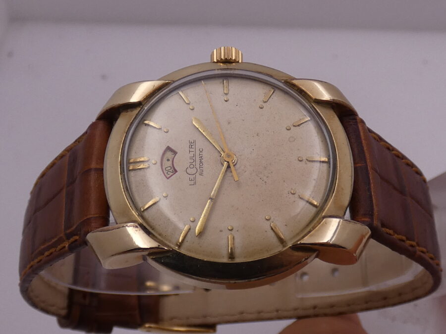 LeCoultre Powermatic Power Reserve Cal 481 Bumper YEARS '50 10Kt Gold Filled Vintage Watch