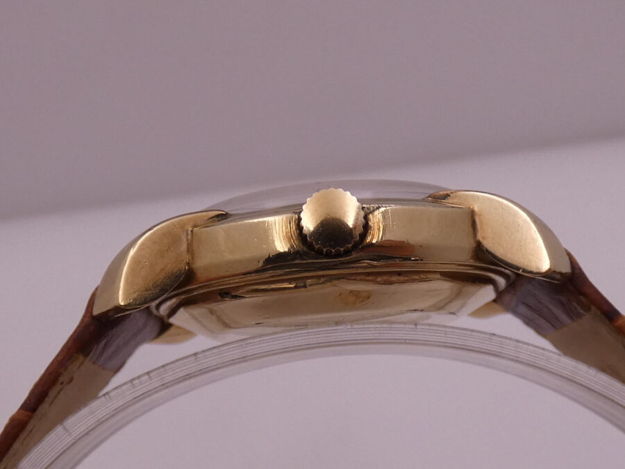 LeCoultre Powermatic Power Reserve Cal 481 Bumper YEARS '50 10Kt Gold Filled Vintage Watch - immagine 12