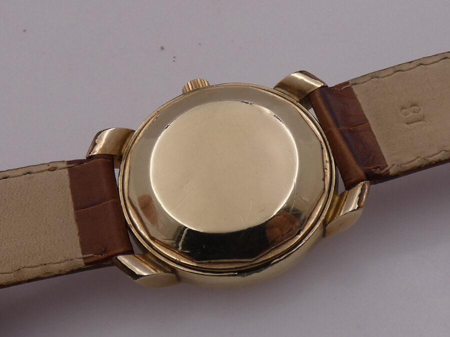 LeCoultre Powermatic Power Reserve Cal 481 Bumper YEARS '50 10Kt Gold Filled Vintage Watch - immagine 13