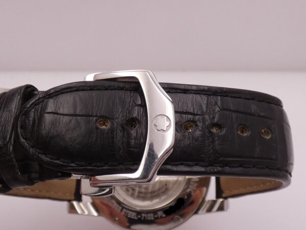 Montblanc Star Box & Papers Automatic Date Guillochè Dial Steel Anno 2016 Ref 7102