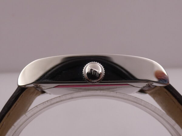 Eberhard & Co. Les Grandes Courbées Gran Data Reserve De Marche NEW BOX&PAPERS Automatico Acciaio