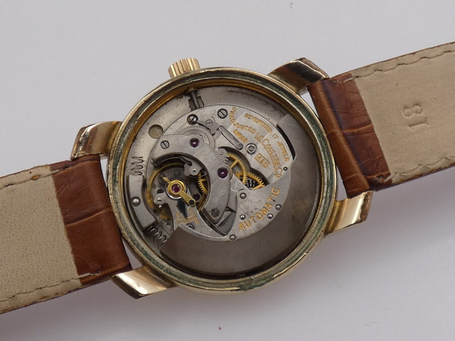 LeCoultre Powermatic Power Reserve Cal 481 Bumper YEARS '50 10Kt Gold Filled Vintage Watch - immagine 15