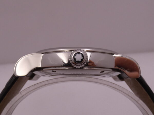 Montblanc Star Box & Papers Automatic Date Guillochè Dial Steel Anno 2016 Ref 7102